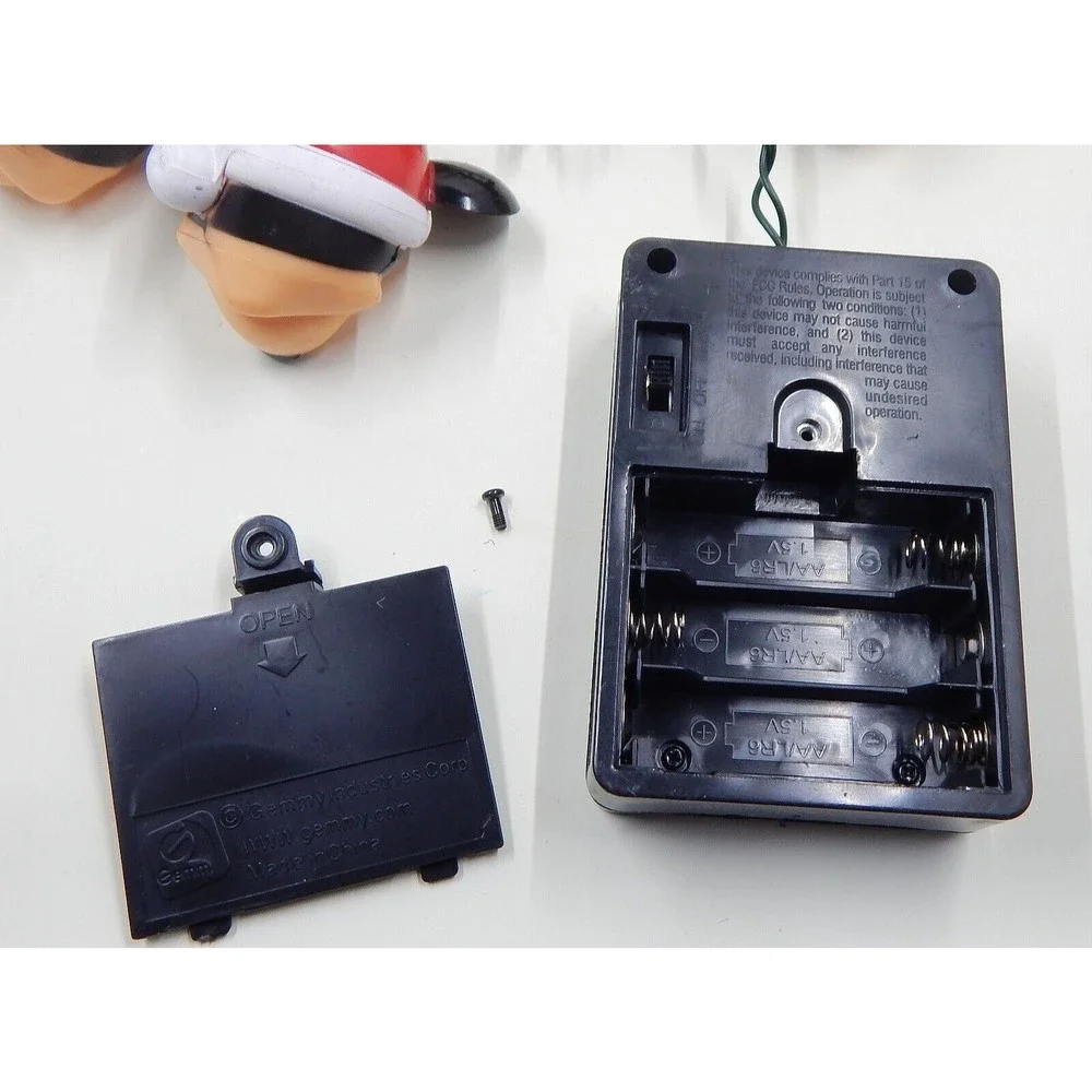 Disney Magic Holiday Blinking Mickey Mouse 8 Light String By Gemmy Battery